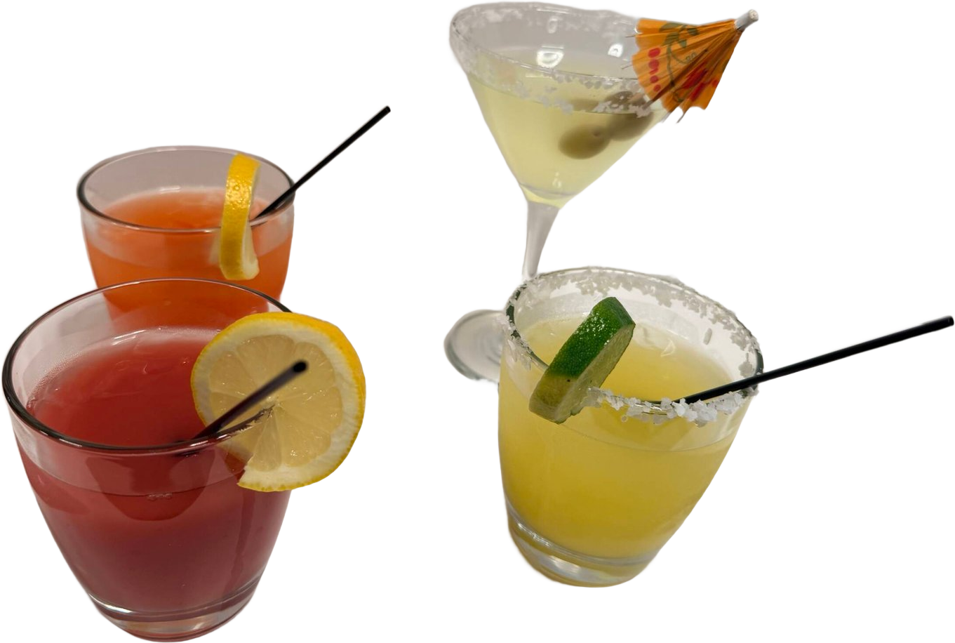Cocktails served at Nations Rhythm